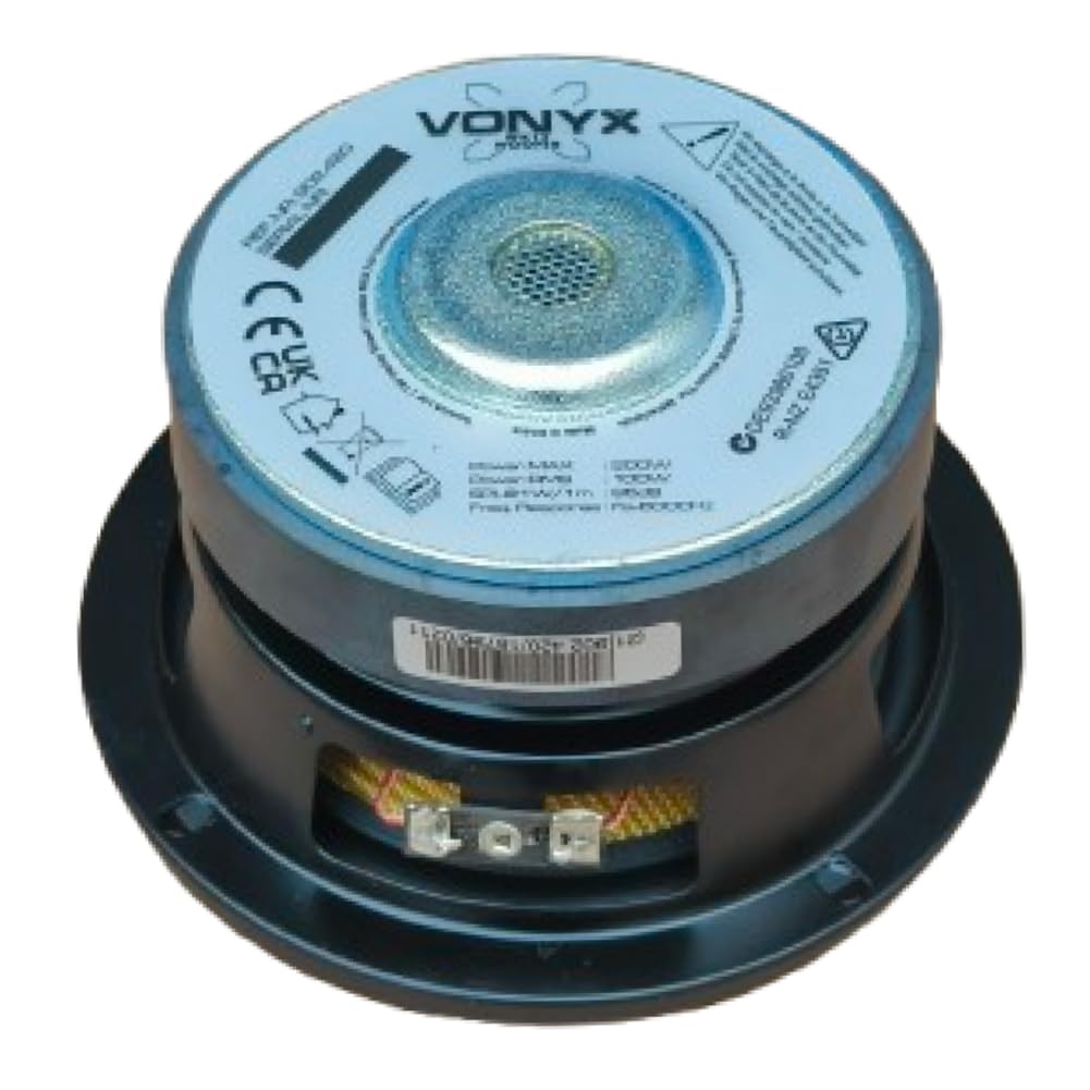KIT SET PER VONYX 902.420 WK13, 1 altoparlante woofer wide range kevlar 13 cm 130 mm 5,25", 100 watt rms 200 watt max, 8 ohm, sensibilità 85 db, sospensione in gomma, 1 pezzo