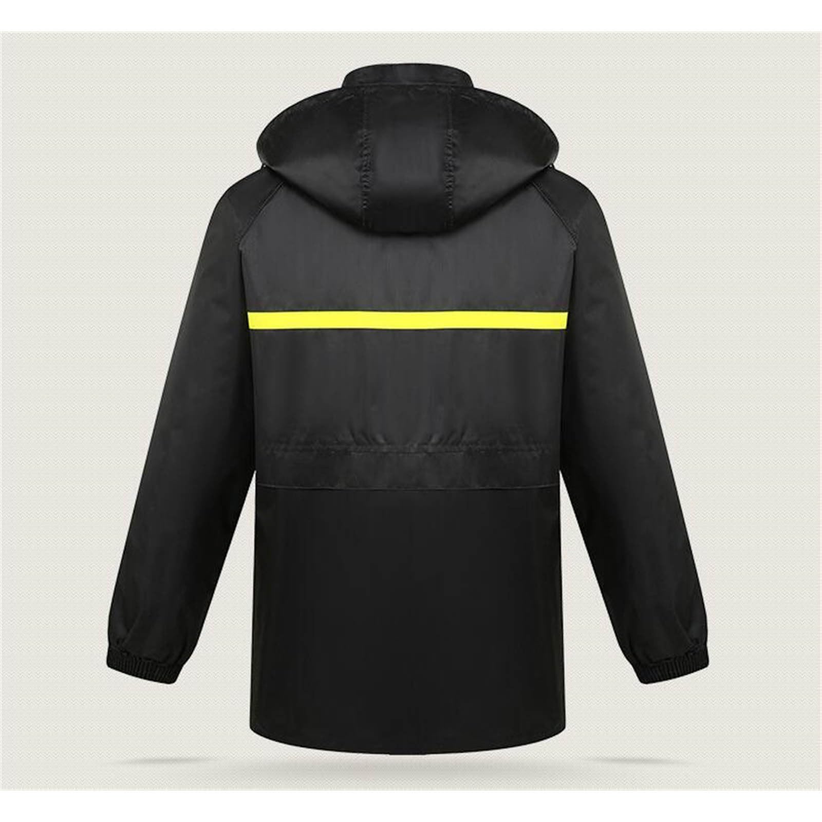 Chubasquero para hombre, camuflaje, cortavientos, 2 piezas, resistente al agua, equipo de lluvia, chubasquero ligero, transpirable, con capucha, ropa de ciclismo para exteriores