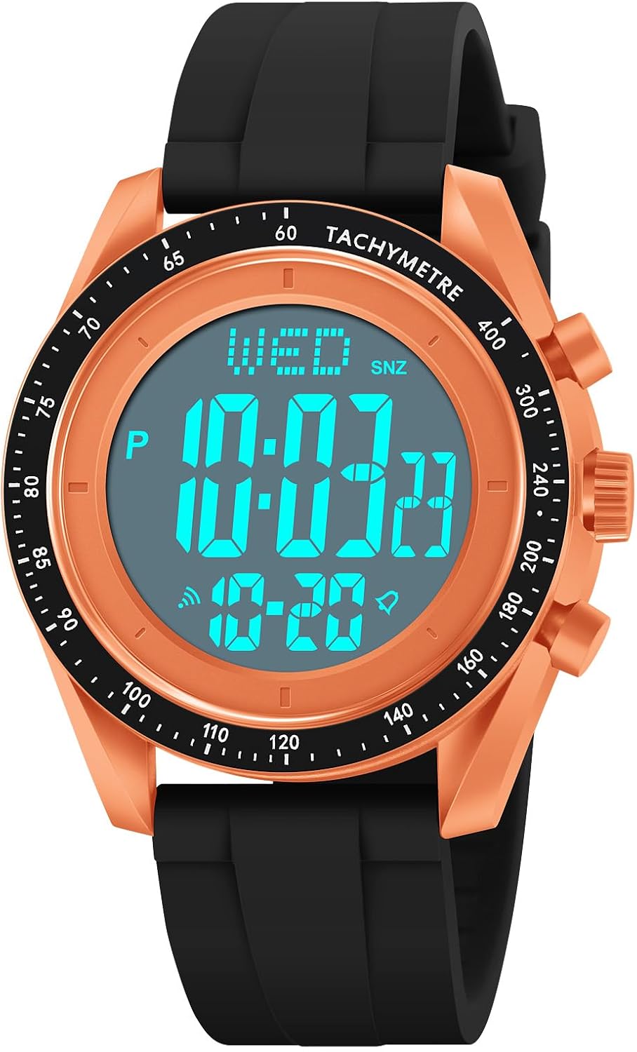 Ultra-Thin Digital Watch with Stopwatch Alarm Australia Ubuy
