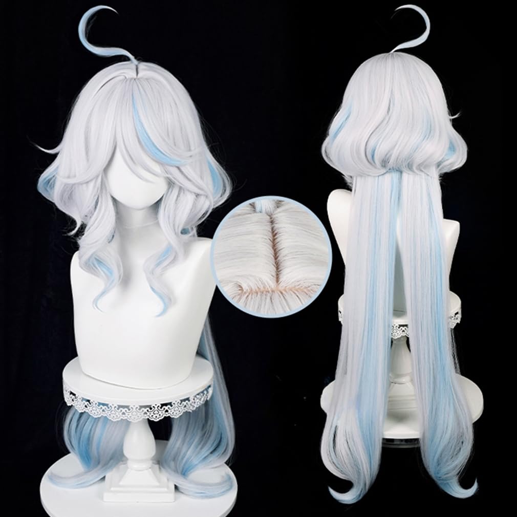 フリーナ ウィッグ Amazon.co.jp: LAOBAO コスプレ ウィッグ フリーナ フォカロルス 水神