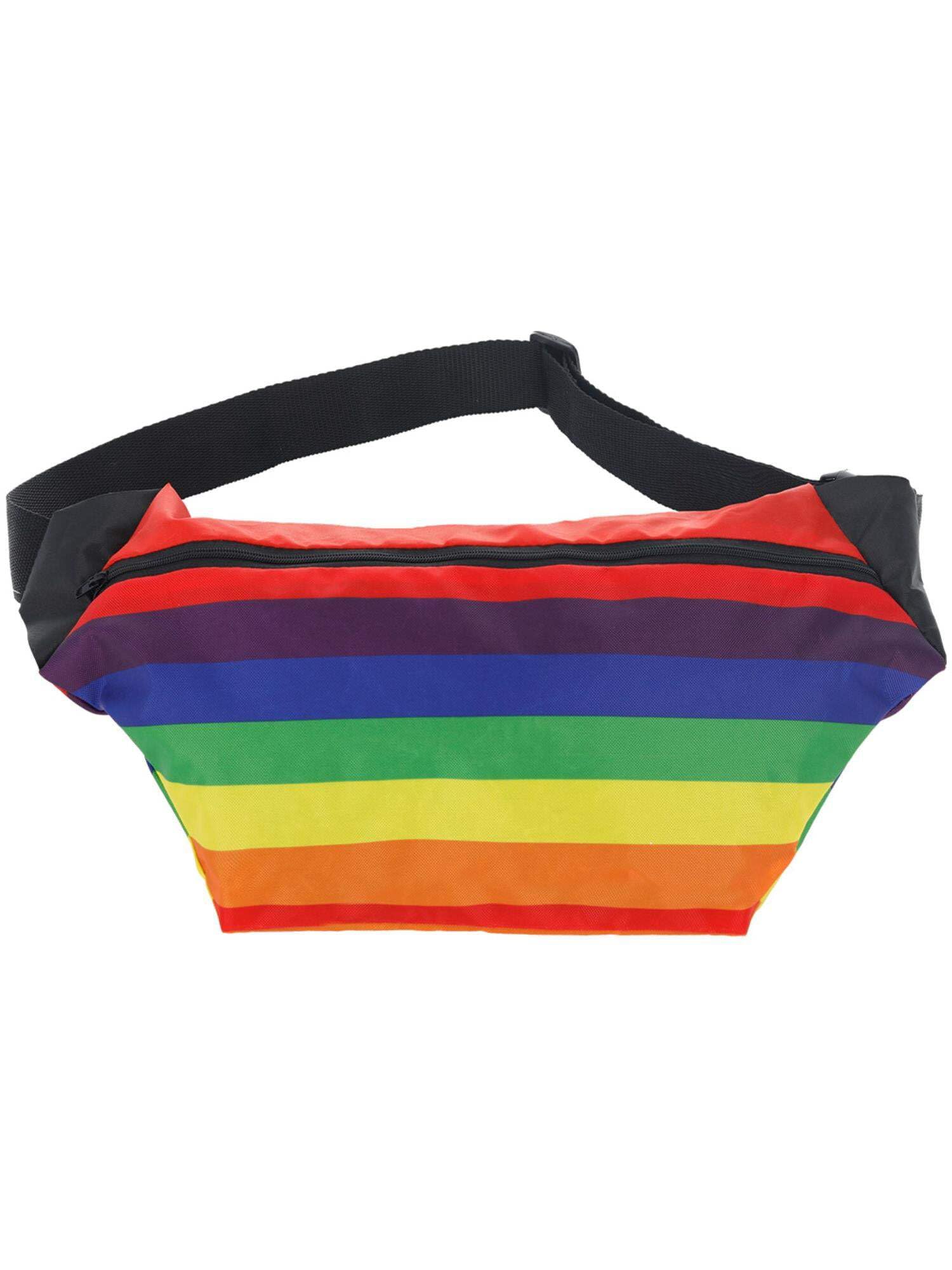 Smiffys Men's Rainbow Bumbag