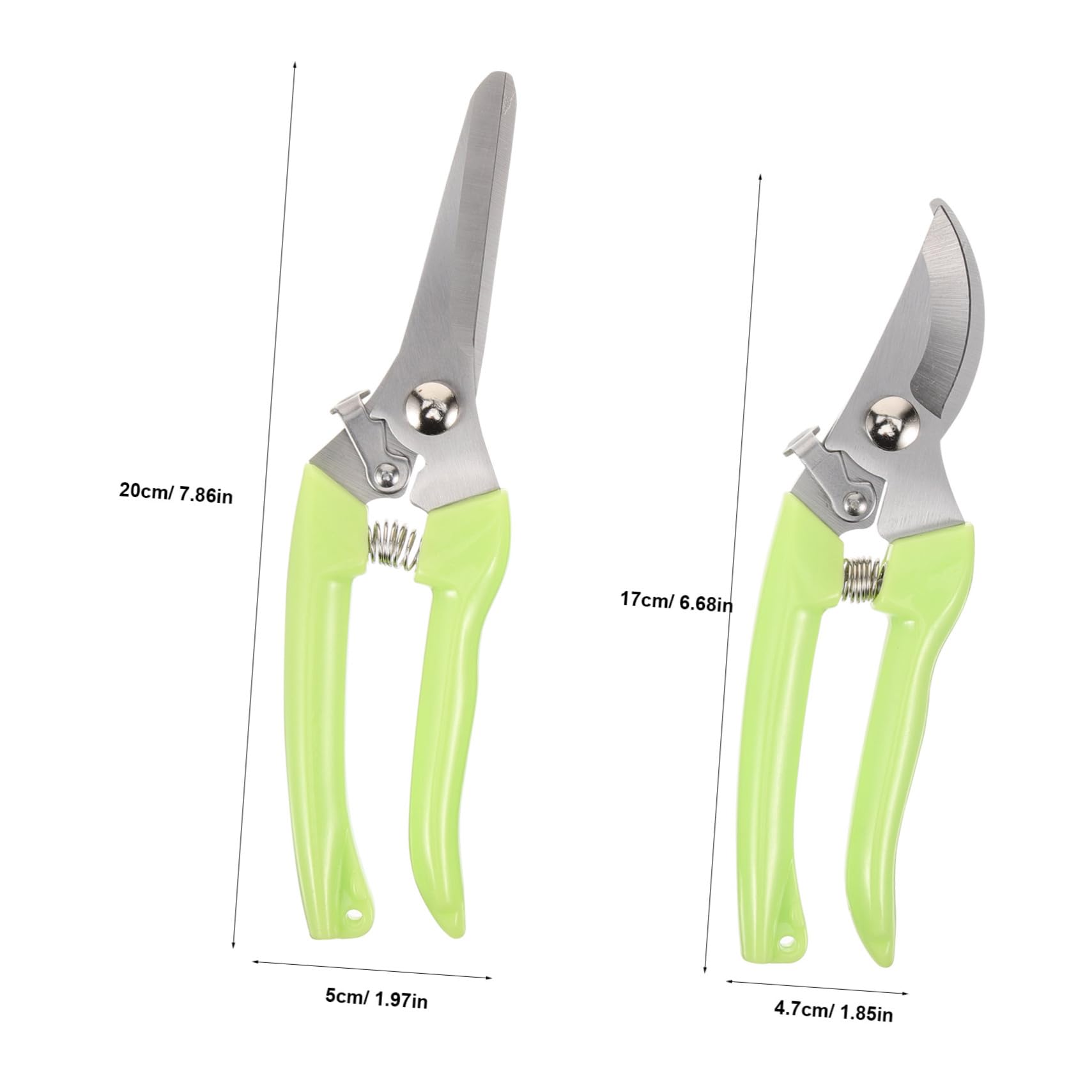 Toyvian 3 Sätze Garten Pflanzenschneider Teiliges Ergonomische Gartenscheren Für Obstschneiden Praktische Und Robuste Gartenschneidwerkzeuge Für Effektives Gärtnern 2 Stück * 3