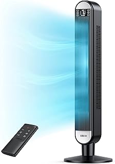 Sponsored Ad - Dreo Tower Fan for Bedroom, 90° Oscillating Fan, 42 Inch Bladeless Floor Fan, Quiet Cooling Fan with Remot...