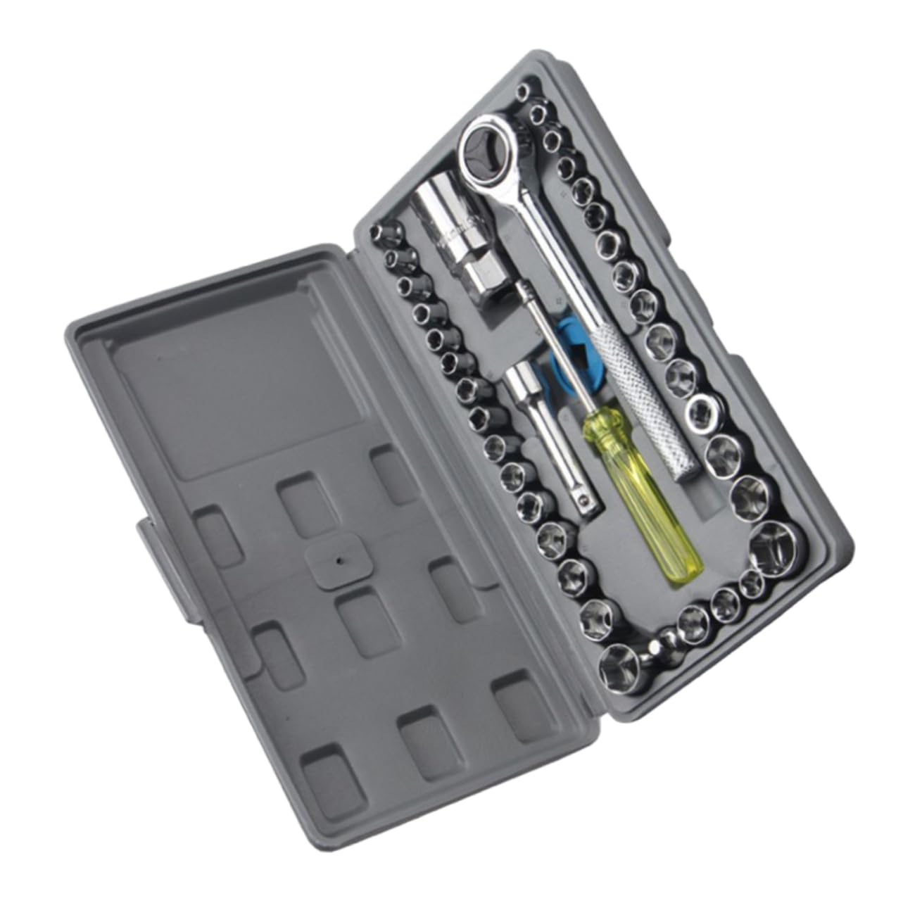 Hemobllo Coffret Outils Auto Moto Douilles Tournevis Précision Réparation Véhicules