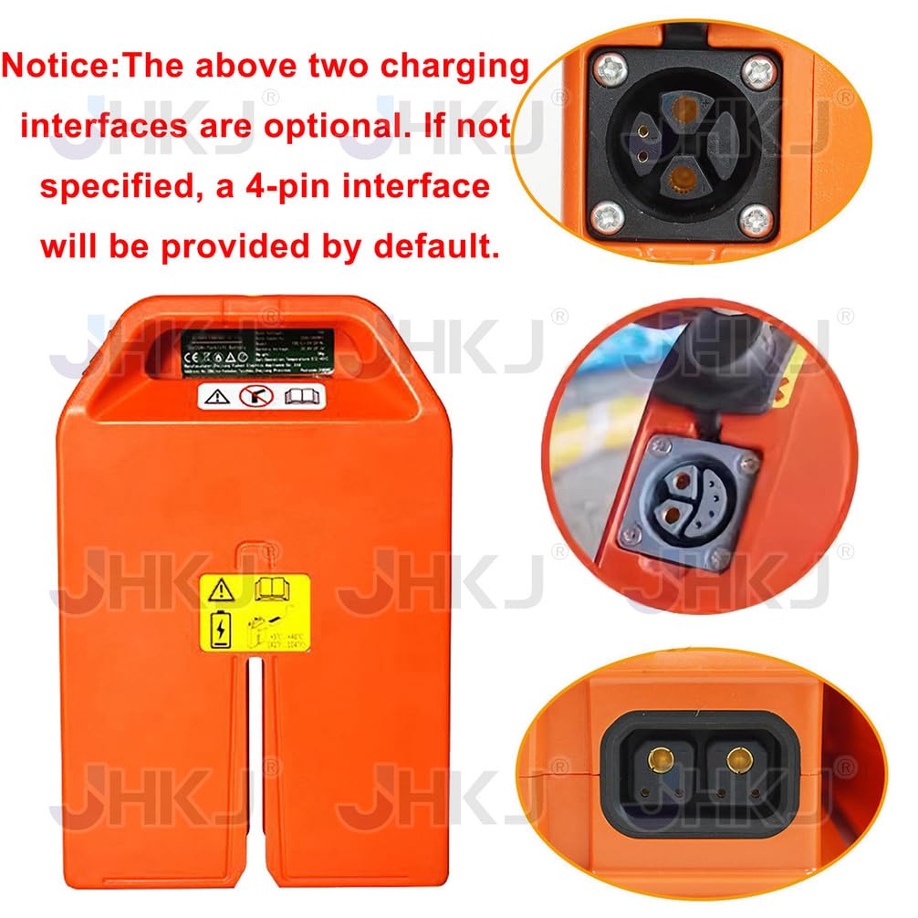 Batteria per transpallet Elettrico 24V 48V, batterie per carrelli elevatori 20Ah 36Ah LiFePO4 con Maniglia e BMS per la Serie CBD15J-LI-S/CBD15-E1C1L