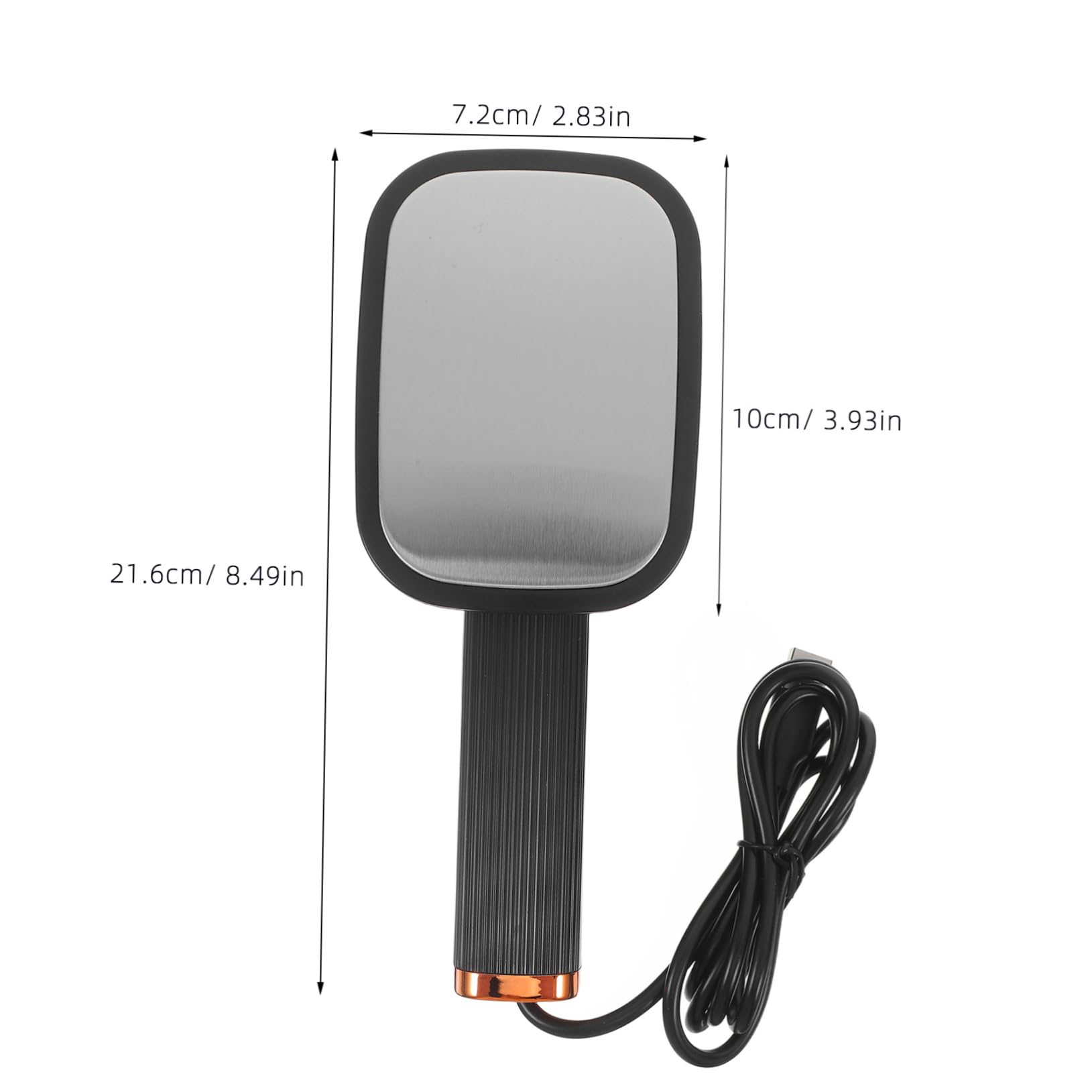 CIYODO Portable Ironing Machine Mini Travel Steam Iron Handheld Small Iron for Clothing Dual Function Quick Heat Aluminum Alloy Panel Compact for Home Business Use