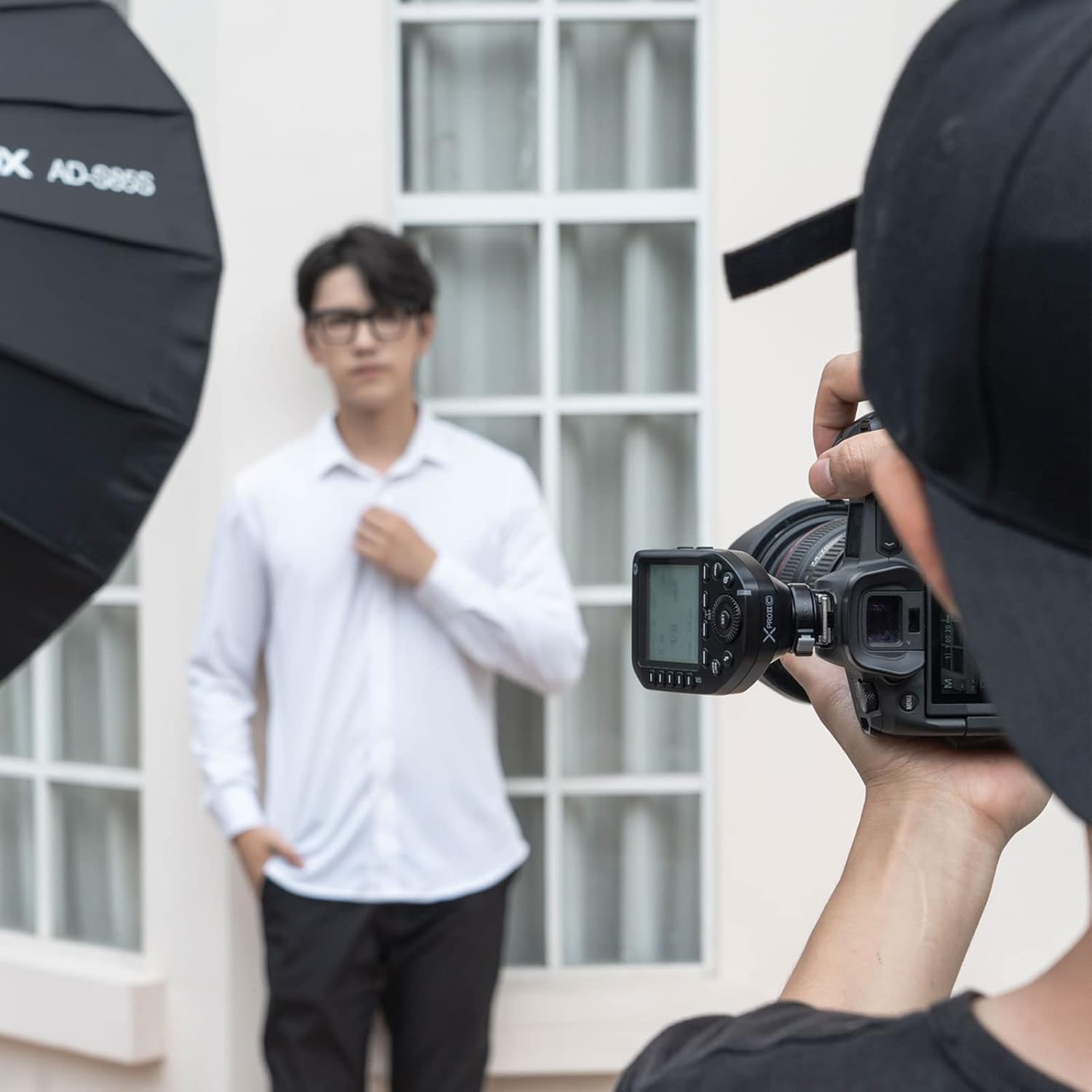 Godox Trigger XProII-N Flash Trigger Transmitter Compatible with Cameras, i-TTL, 2.4G Wireless High-Speed Sync 1/8000s, New Hotshoe Locking (Upgraded Version of XPro-N)