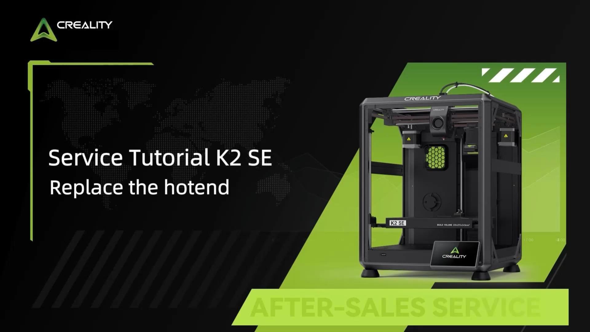 Image of Creality Official K2 SE Ceramic Heating Block Kit, with Quick-swap Nozzle, Supports 300C High Temperature, All-Metal Integrated Design Extruder Hotend, Replacement Parts for 3D Printer K2 SE Combo