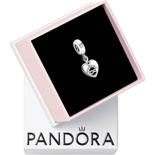 PANDORA Friends Forever Heart Dangle Charm