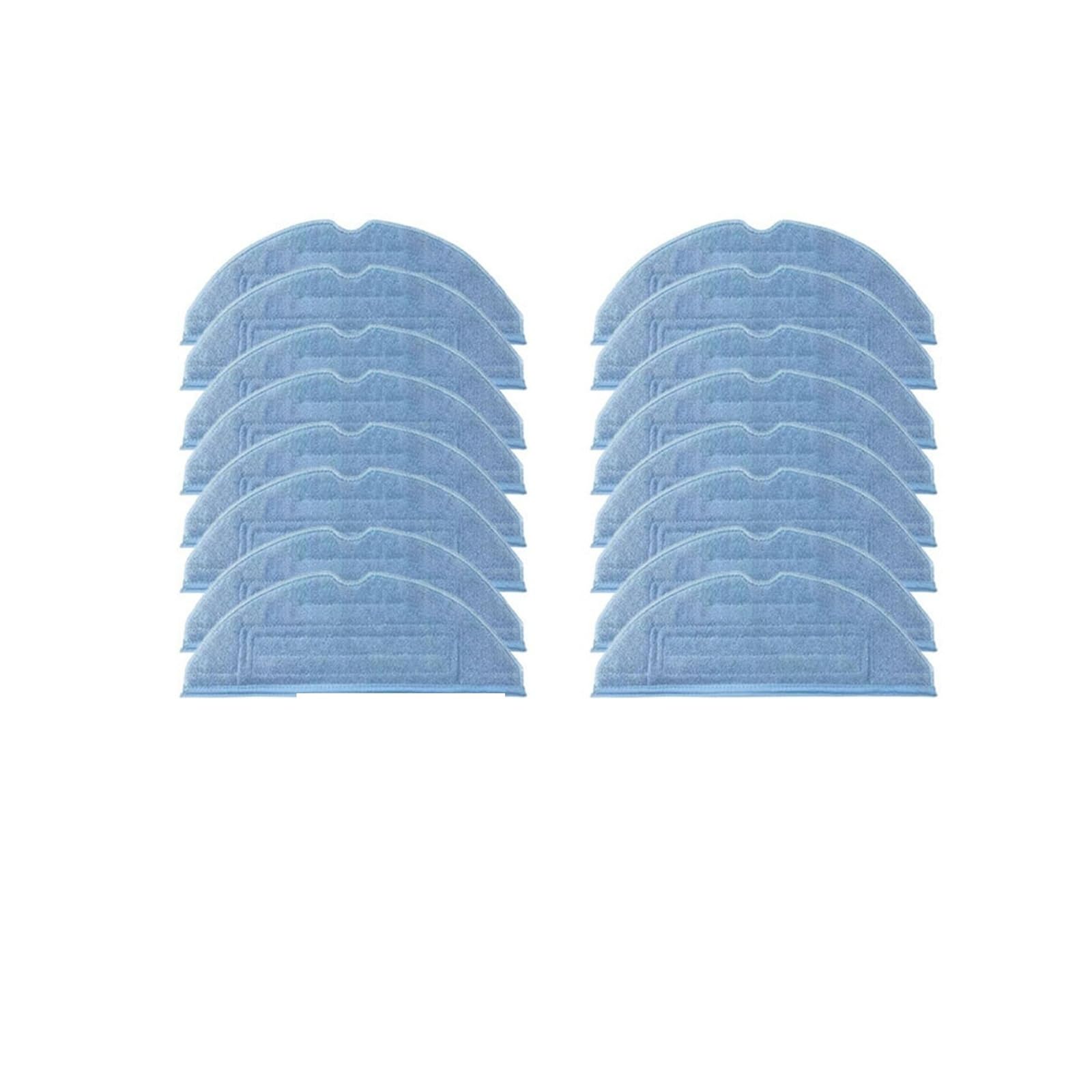 VIXWDRUTY Compatible For Roborock，S7 Max S7 Maxv T7Splus Vacuum Robot Replaceable Mop Cleaning Cloth Accessories(16pcs)