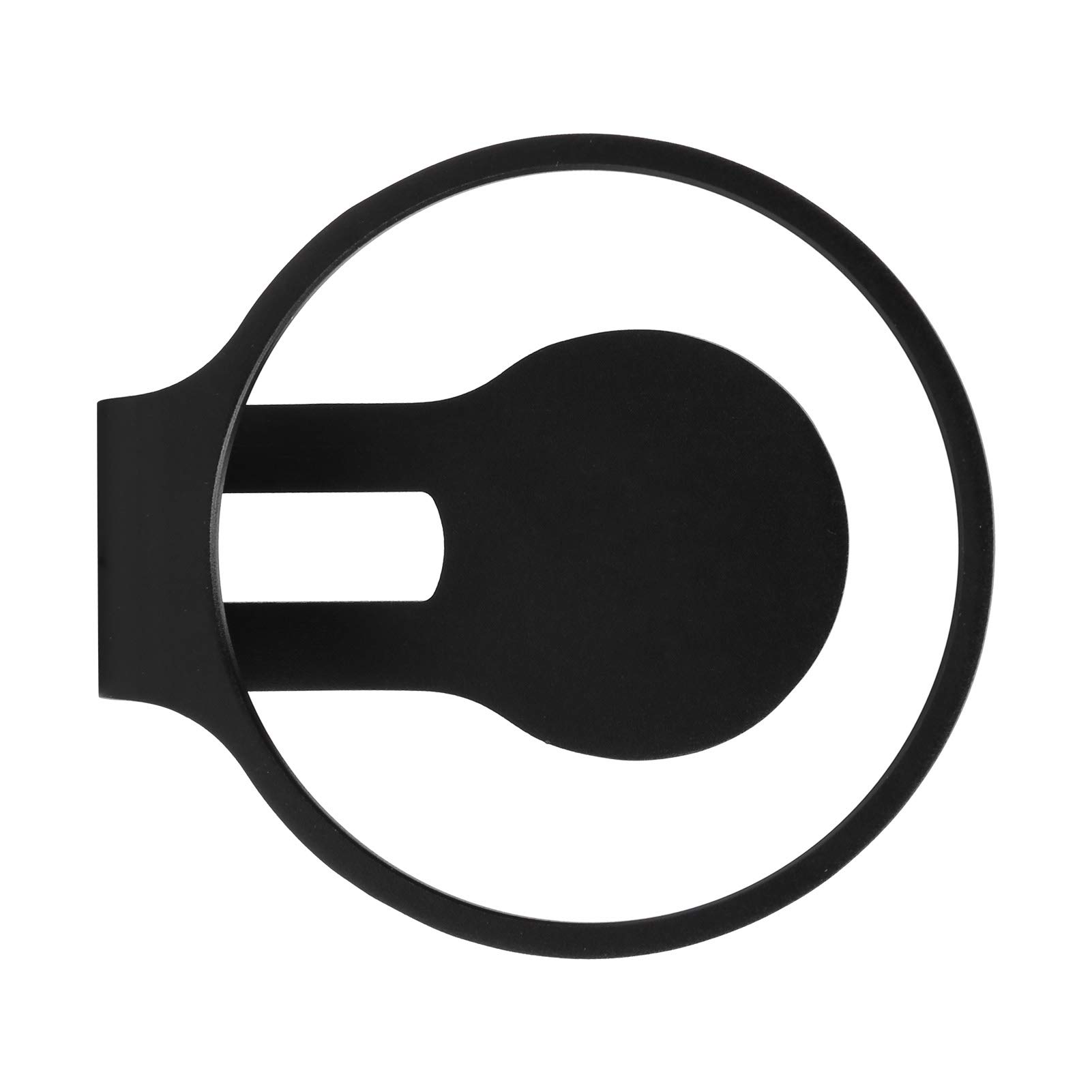 Supporto per Montaggio a Parete per Mini Altoparlante con Gancio per Altoparlante in Lega di Alluminio per HomePod Mini, Stabile e per Studio e Bagno (BLACK Supporto per Montaggio a Parete per Mini Altoparlante con Gancio per Altoparlante in Lega di Alluminio per HomePod Mini, Stabile e per Studio e Bagno (BLACK