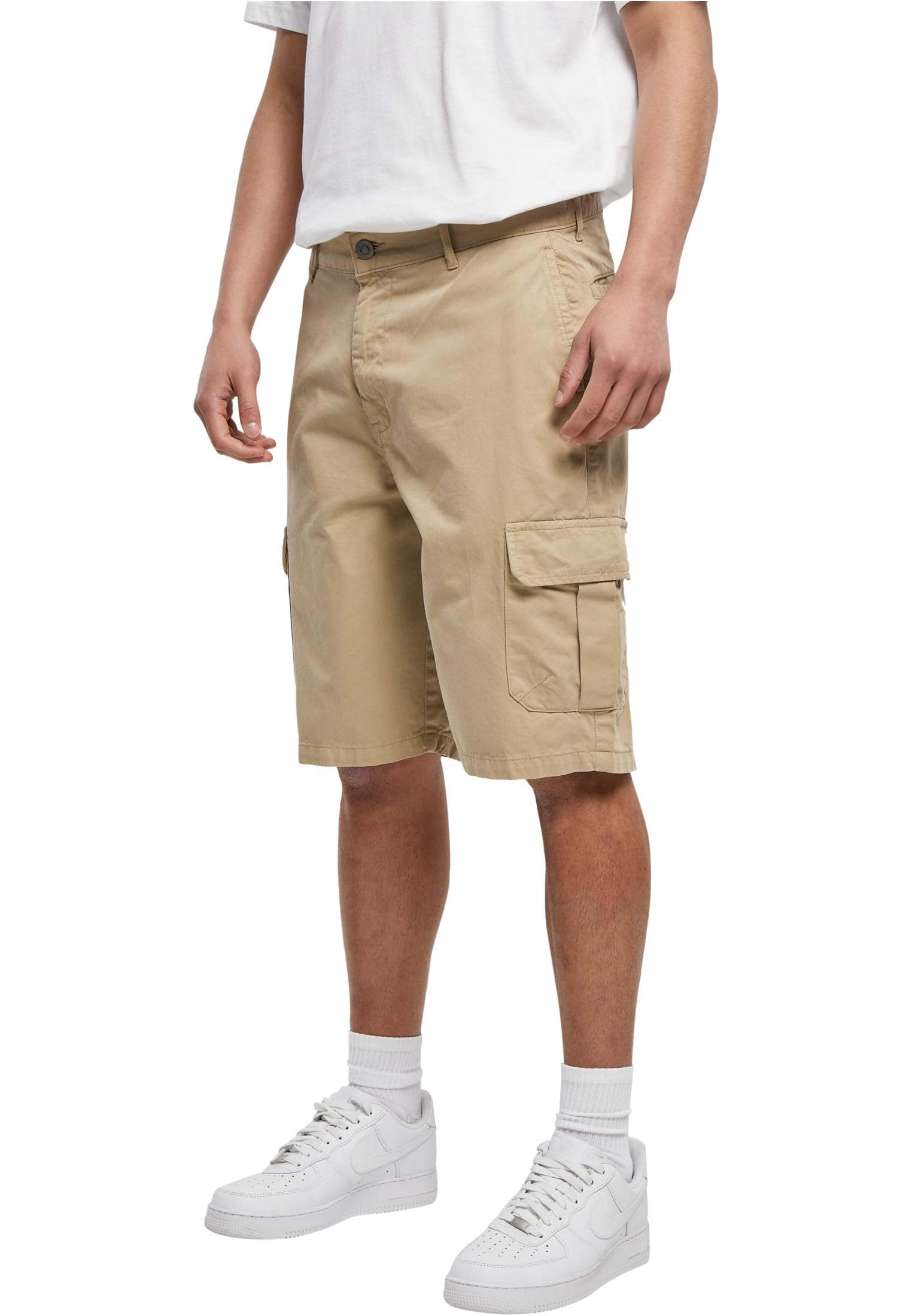 Urban Classics Men's Big Cargo Bermuda Shorts, Unionbeige,