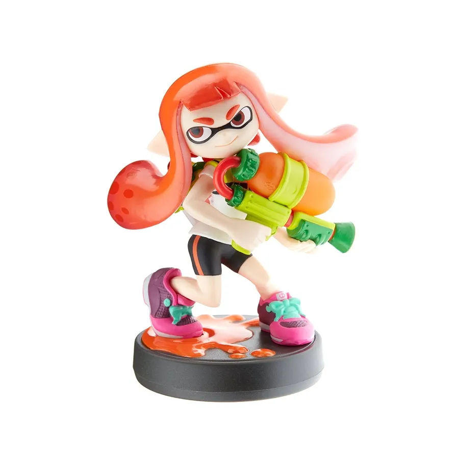 スプラトゥーン　amiibo ガール Amazon.com: Inkling Girl amiibo - Japan Import (Splatoon