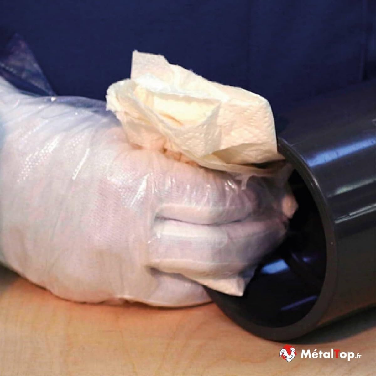 Metaltop - Decapant Pvc - 1 L - Nettoie, prépare et décape efficacement le PVC rigide