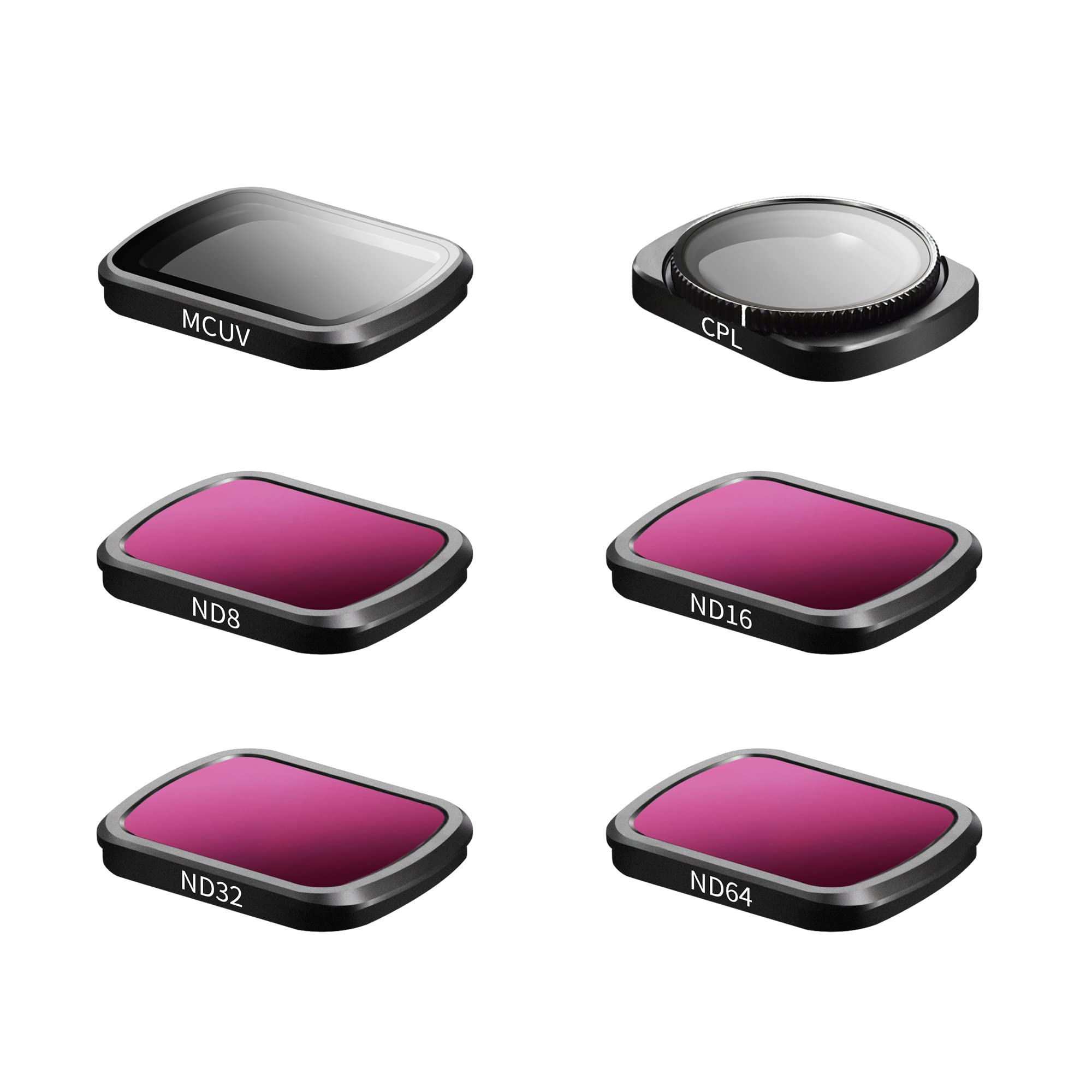 Professional Filter for DJI OSMO Pocket 2 /DJI Pocket 1 Camera Lens Glass Magnetic Cover Optical Multi Layer Coated Quick Release Kit: Anti-Scratch,Dust Protective (CPL)