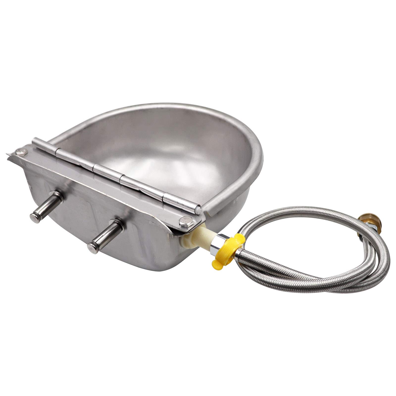 Recipiente AutomáTico Agua Vacas, Bebedero Acero Inoxidable 4 en 1, Utilizado para Ganado Caballo Oveja Bebedero para Perros Herramienta Cría Animales