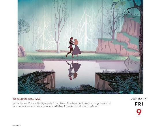 Disney A Year of Animation 2026 Daily Calendar