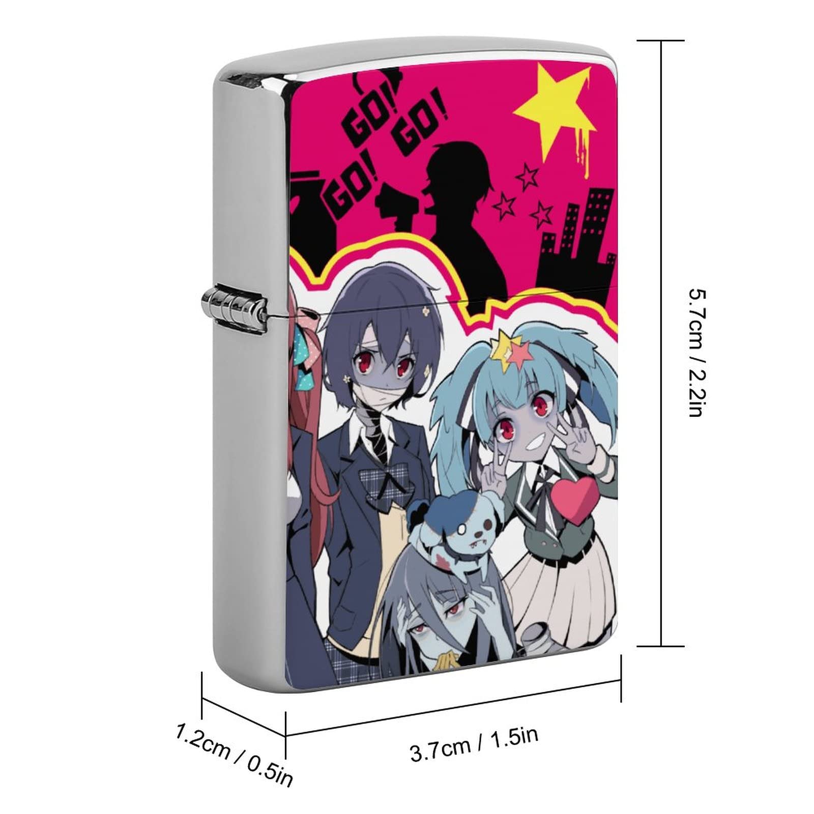 Amazon.co.jp: オシャレアニメ柄 ゾンビランドサガ ライターケース