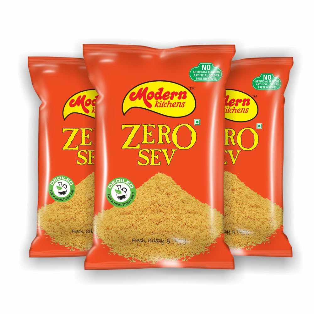See full amazon price history chart for Modern Kitchens Zero Cholesterol Sev | 100% Vegan | Fresh, Tasty & Crunchy Indian Namkeen | Ready To Eat Crispy Sev | No Preservatives & No Artificial Flavour & Colour -180gm Each (540 g (Pack of 3)) Modern Kitchens Zero Cholesterol Sev | 100% Vegan | Fresh, Tasty & Crunchy Indian Namkeen | Ready To Eat Crispy Sev | No Preservatives & No Artificial Flavour & Colour -180gm Each (540 g (Pack of 3)) (B0C4NSH4MC) Amazon Price History, Amazon Price Tracker