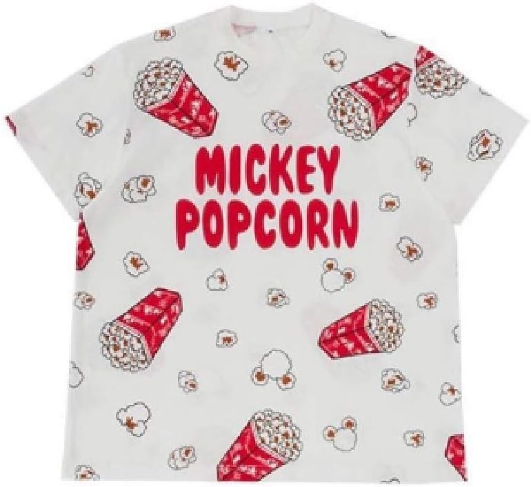 Amazon Co Jp 東京ディズニーリゾート 限定 Punyus コラボ Tシャツ ミッキーポップコーン ディズニーランド ディズニーシー 渡辺直美 プニュズ ミッキーマウス Mickey Popcorn Lサイズ 服 ファッション小物