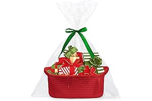 Sweet Surrender: Festive Red and White Gift Basket for Every Occasion