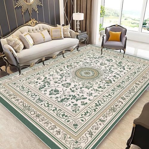 Tapis rétro pour canapé de salon lavable antidérapant taille 90x120 cm