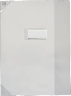 Elba Strong Line PVC 150 Notebook Covers 24 x 32 cm Pack of 3 Transparent, clear