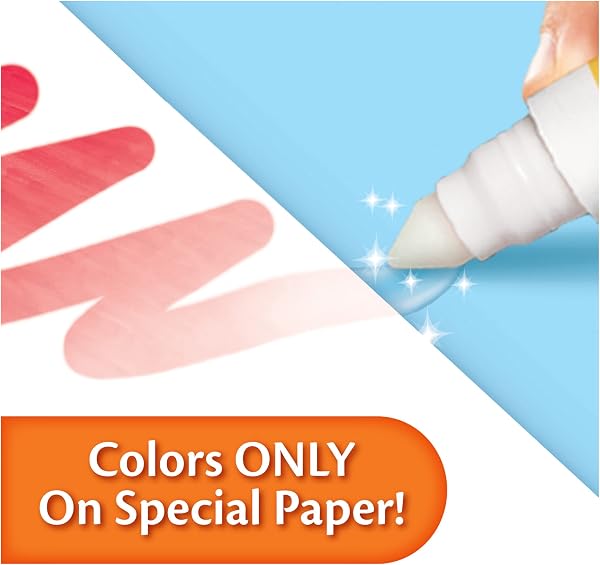 Crayola Color Wonder Glitter Paper, Disney Princess, Mess Free Colouring, Washable, No Mess, (75-2105) - 5