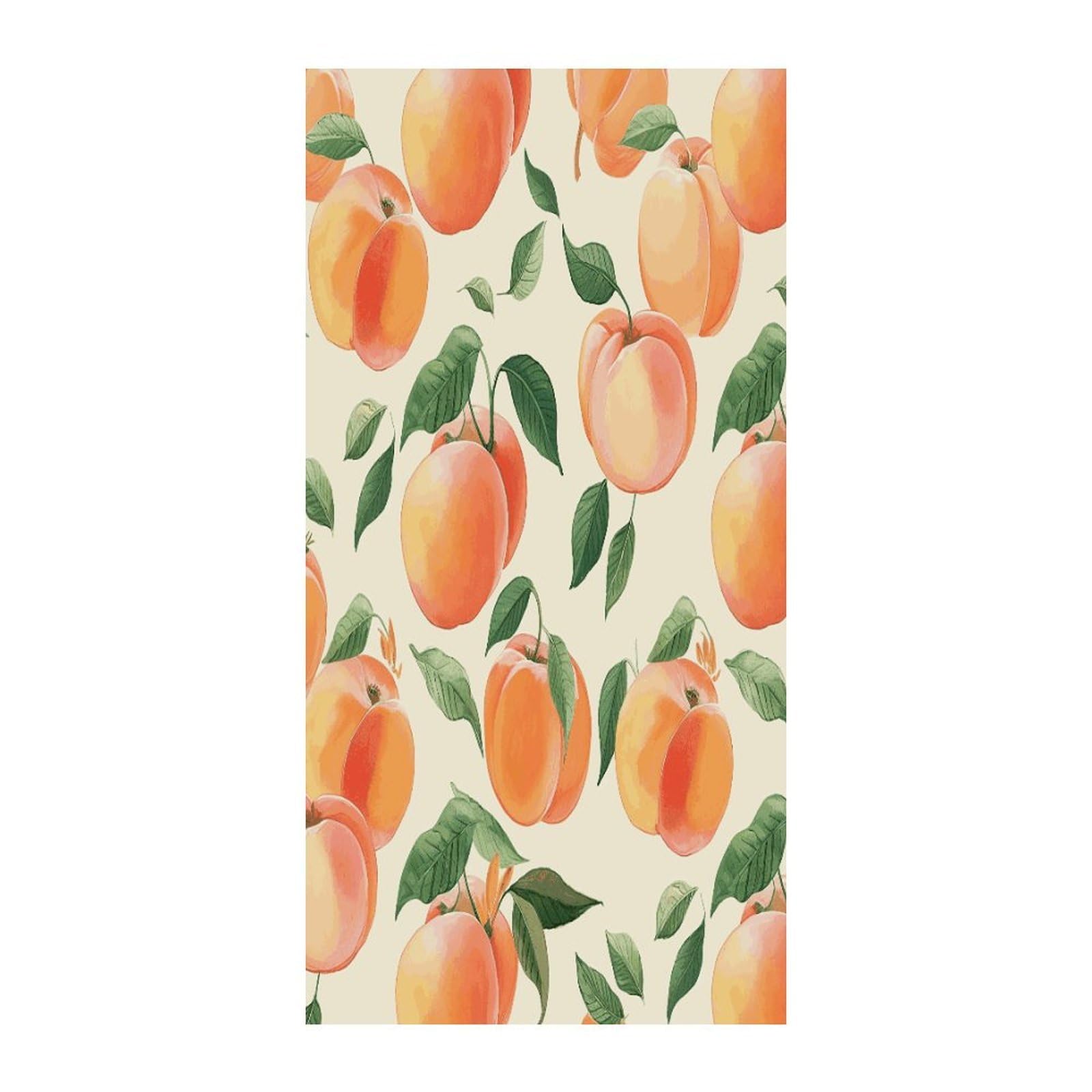 Fekiloot Style Peach Door Curtain Room Divider Curtains