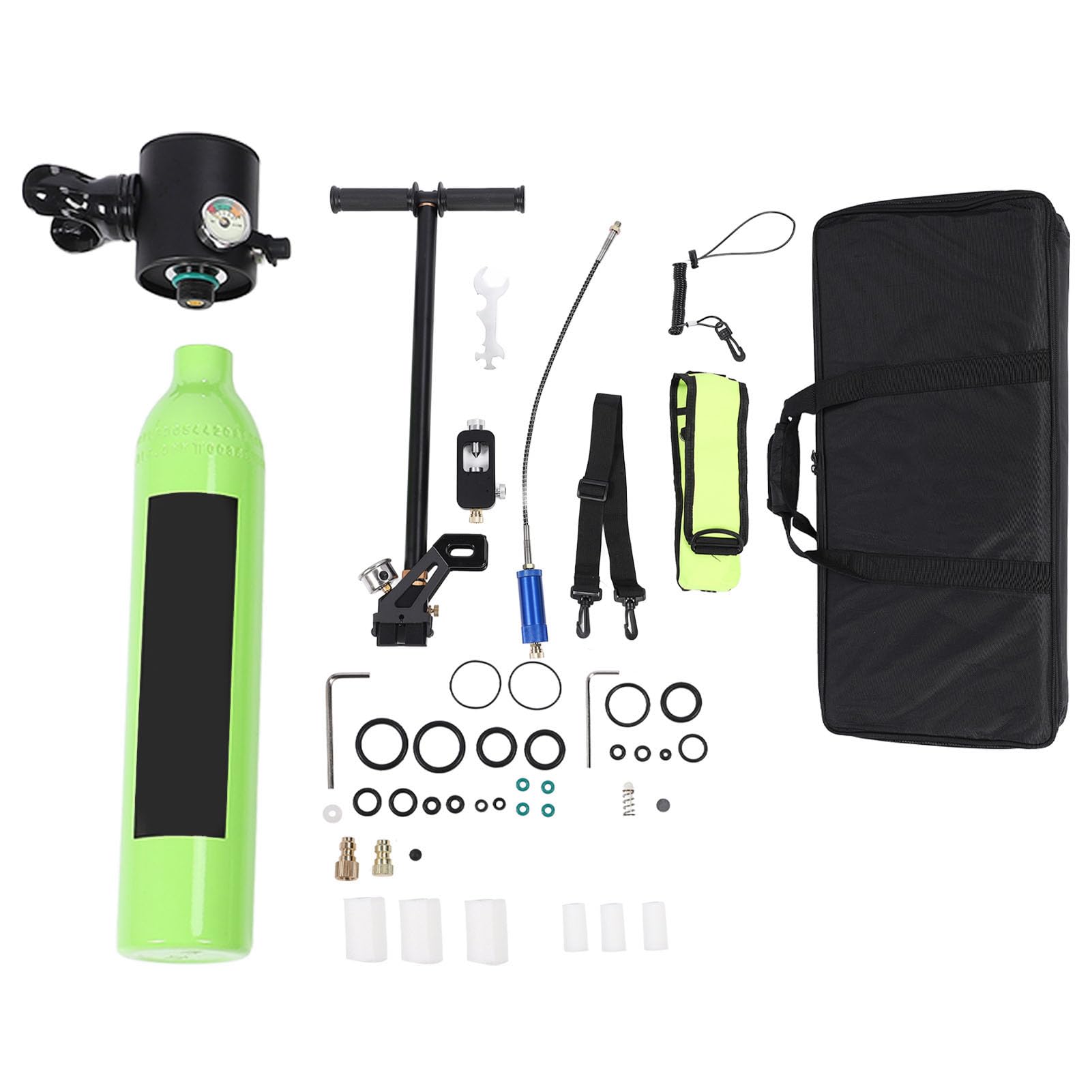 Brrnoo Attrezzatura Subacquea 0 5L Portatile con Pressione Leggera per