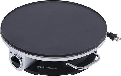 Miniatura 5 de Máquina de panqueques Fabricante de enchufes Utensilios para hornear Fabricante de panqueques para el hogar Material Crepe Maker Grill Aluminio