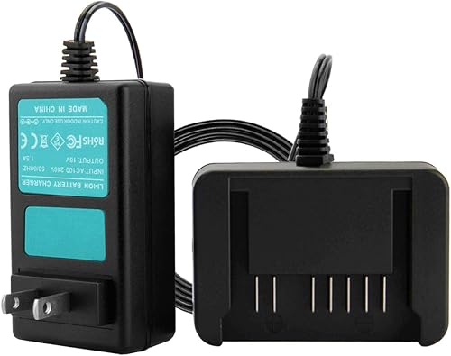 Creabest Nuevo cargador de batería compatible con batería de iones de litio Hitachi 18V 339782 BSL1830C BSL1815X BSL1815S BSL1830 330139 330557