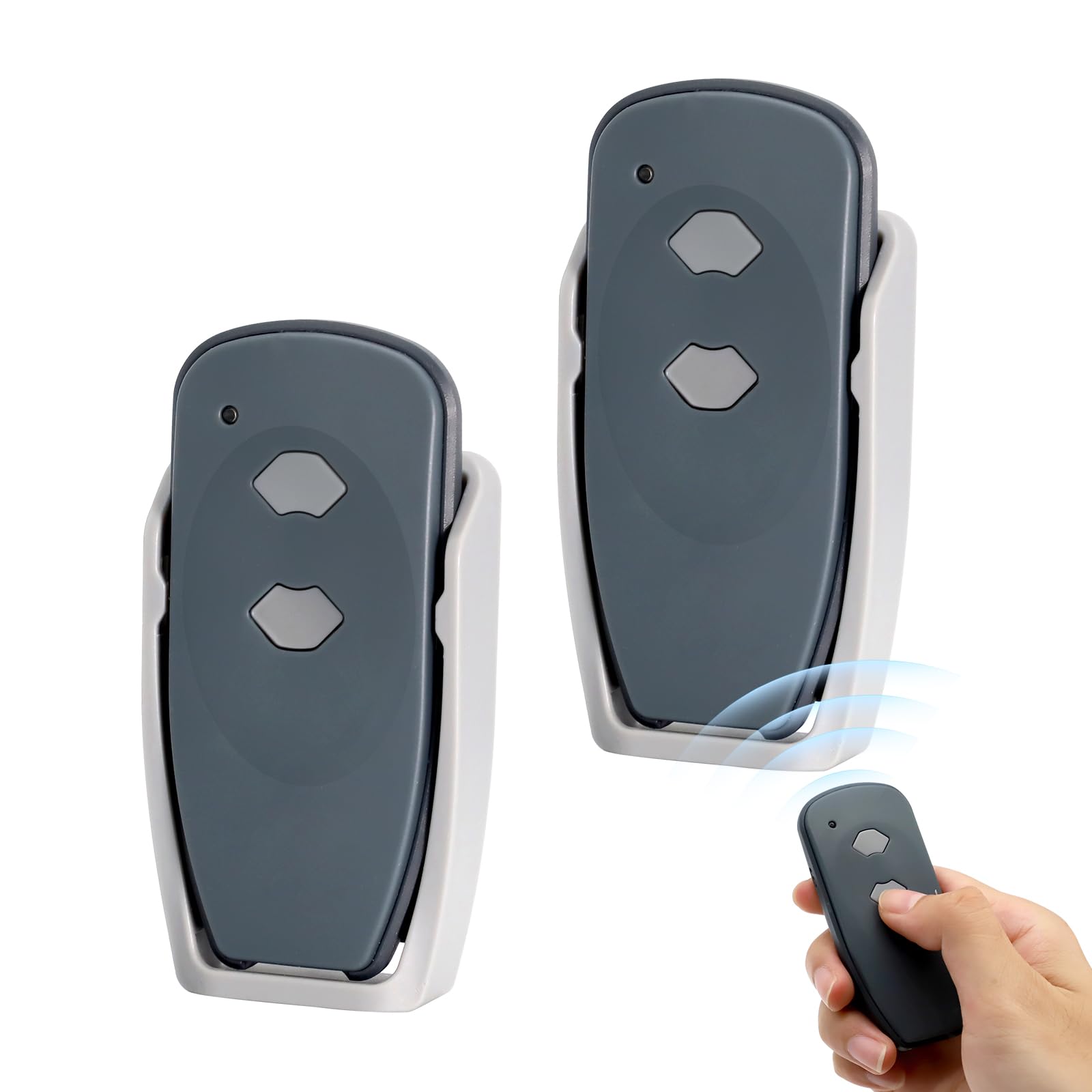 WepaiRemote Control Compatible with Marantec Digital, 868.35 MHz Radio Remote Control Duplicator Garage Door Opener for D382 D384 D302 D304 D31 D321 D323 (Pack of 2)