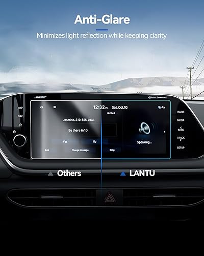 Miniatura 276 de Protector de pantalla de coche para Ford Edge 2024 2025 2023 2022 2021 (SE/SEL/ST-Line/Titanio/ST) Accesorios Protector de pantalla de vidrio