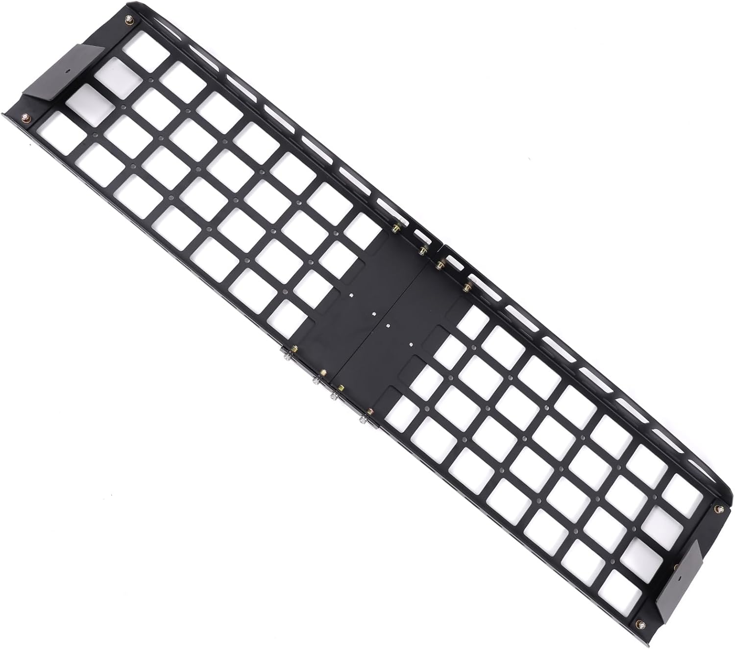 Car Cargo Rack Compatible with Nissan Frontier 2022-2025 Aluminum Alloy Rear Trunk Cargo Rack Basket Tray Roof Overhead Molle Panel System Shelf Rack Trunk Hanging Organizer (2009-2017)