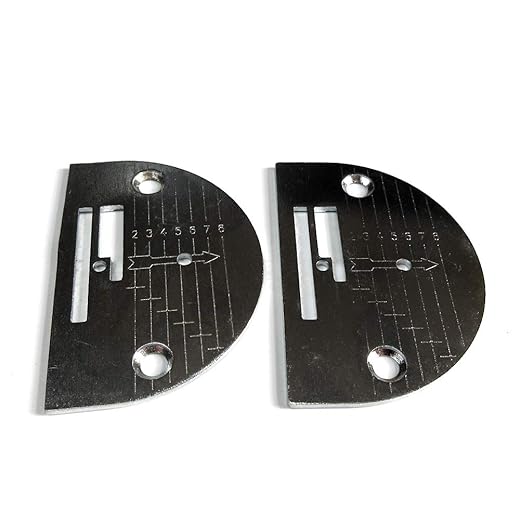 2 Needle Throat Plate for Singer Class 15, 15-91, 201 Sewing Machines #125319Lg