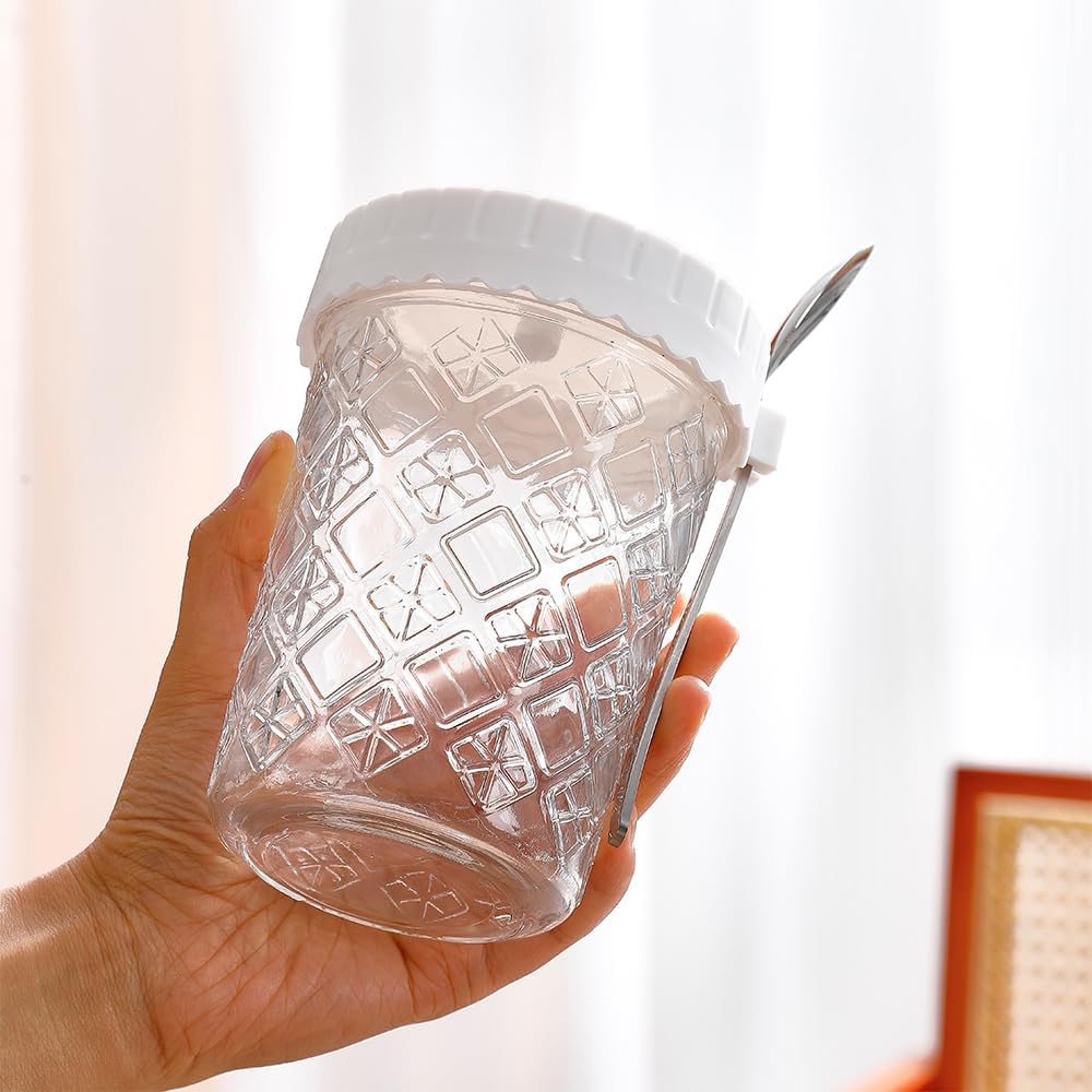 Overnight Oats Containers With glass jars (W colors)