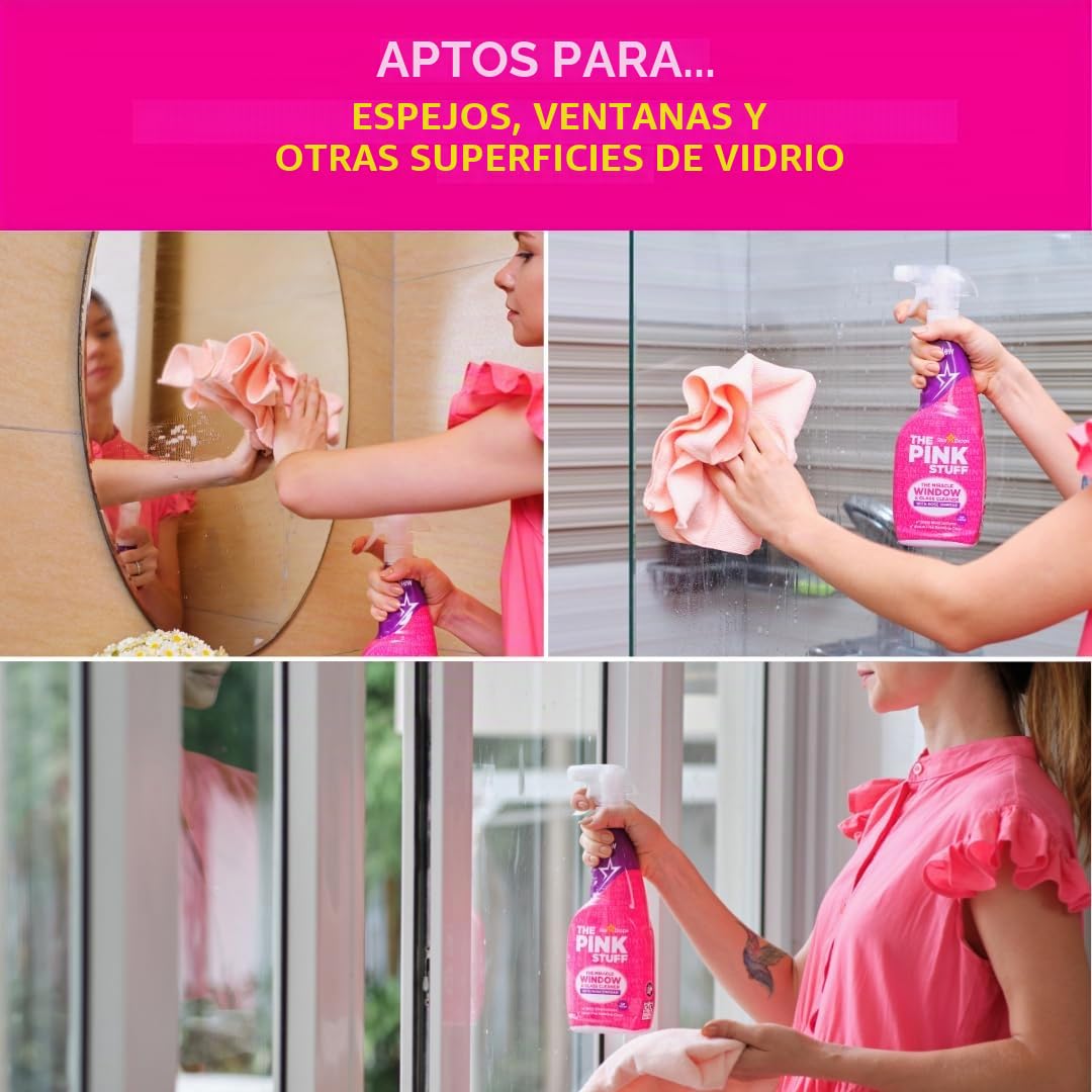 THE PINK STUFF SPRAY ROSE VINEGAR
