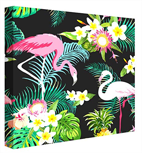 Tableau décoratif éclairé flamands grand format en méthacrylate multicolore lumineux