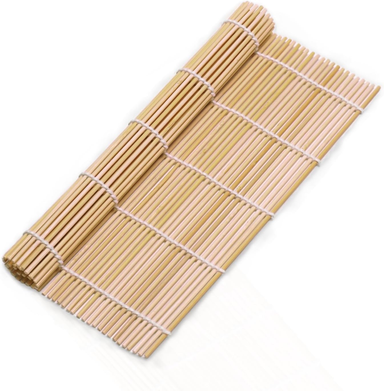 Sushi Mat 1 Pcs, Natural Bamboo Sushi Rolling Mat for Maki Sushi, Beginner Sushi Making Kit