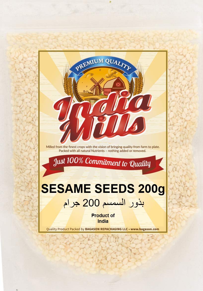 INDIA MILLS Sesame Seeds, 200 Gm