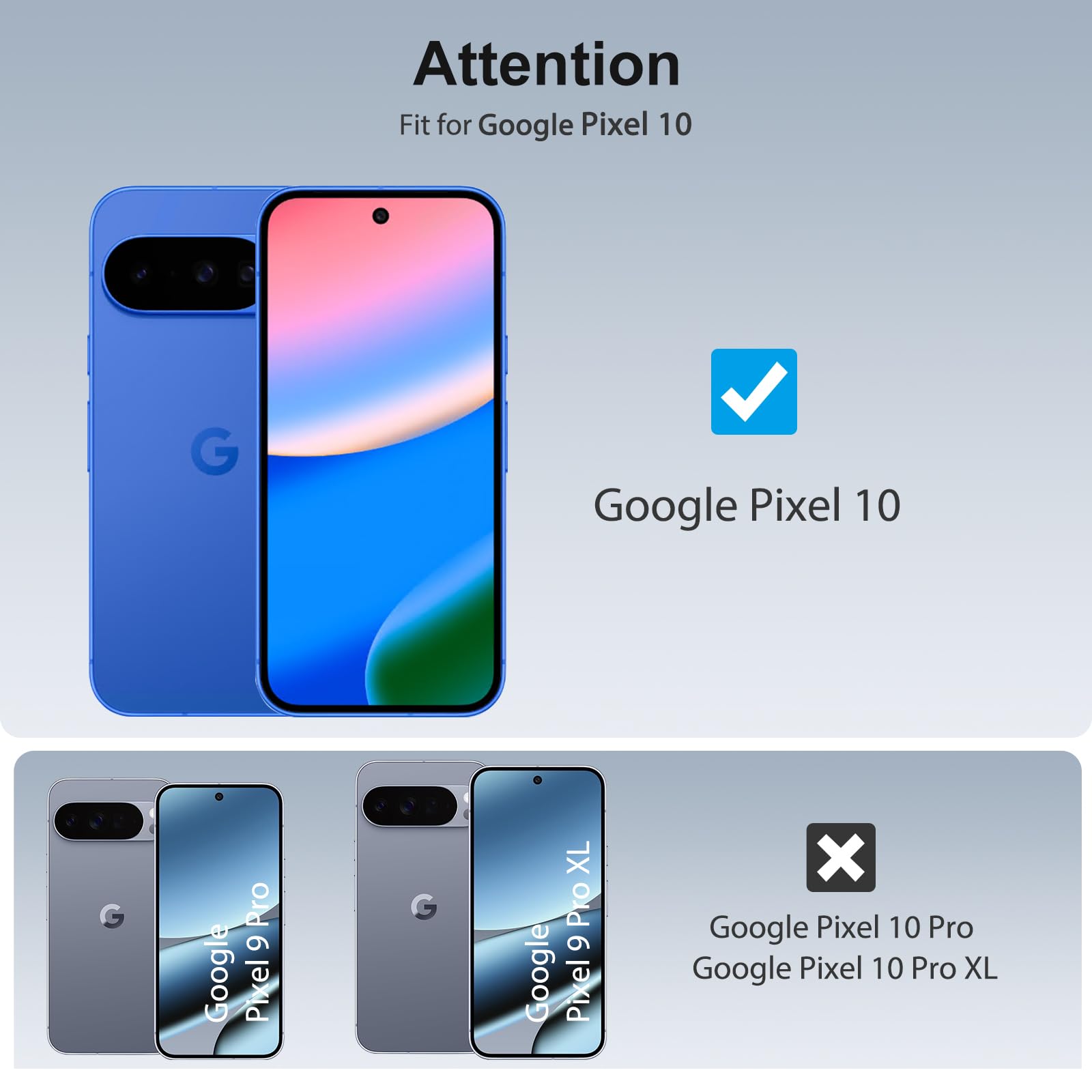 Vetro protettivo ArmorGlassX per Google Pixel 10 / 10 Pro