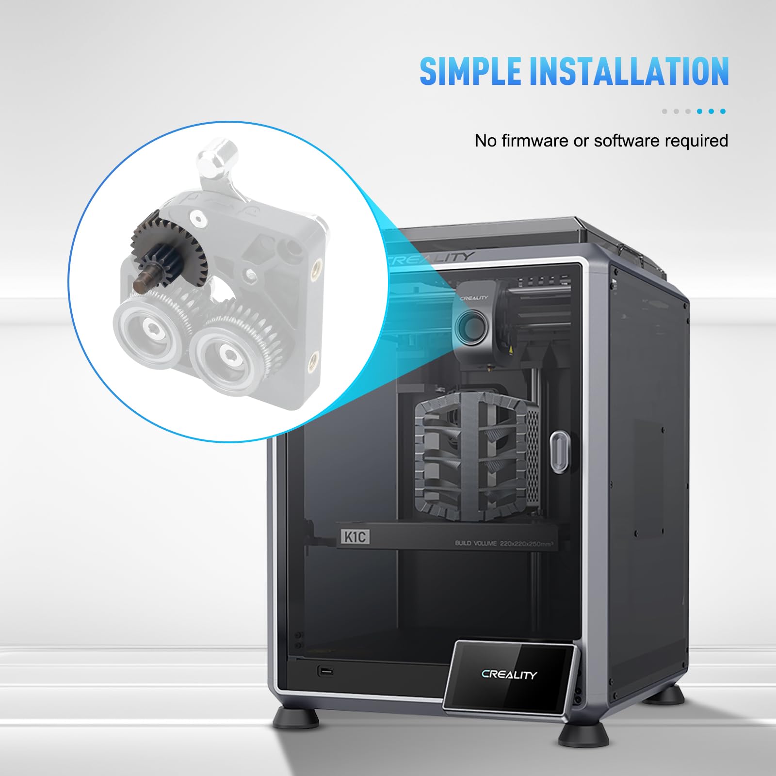 Amazon | Creality K1 K1C K1Max 3Dプリンター用フルメタルK1押出機