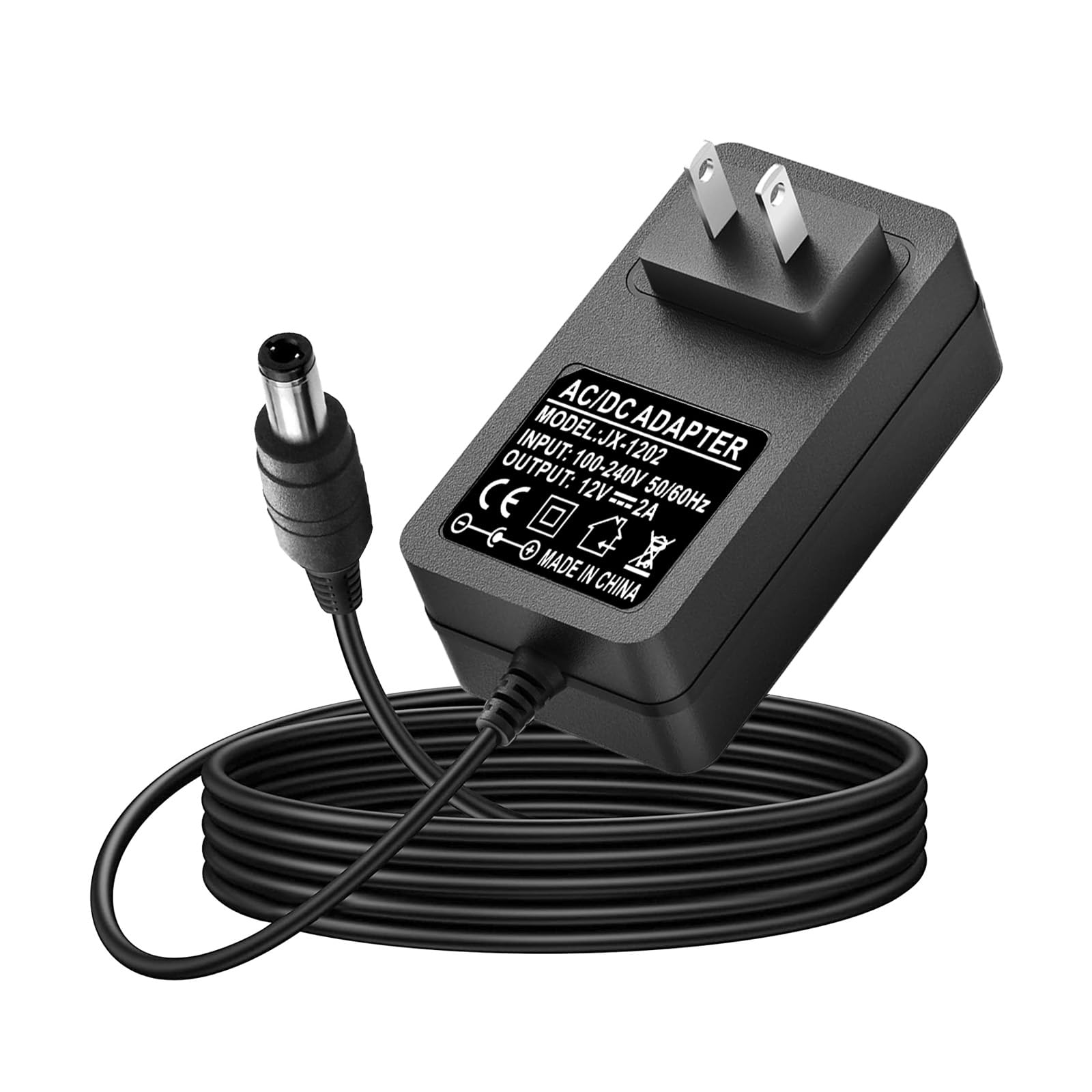Amazon.com: ycwwzzh 12V AC/DC Charger Power Supply Compatible for