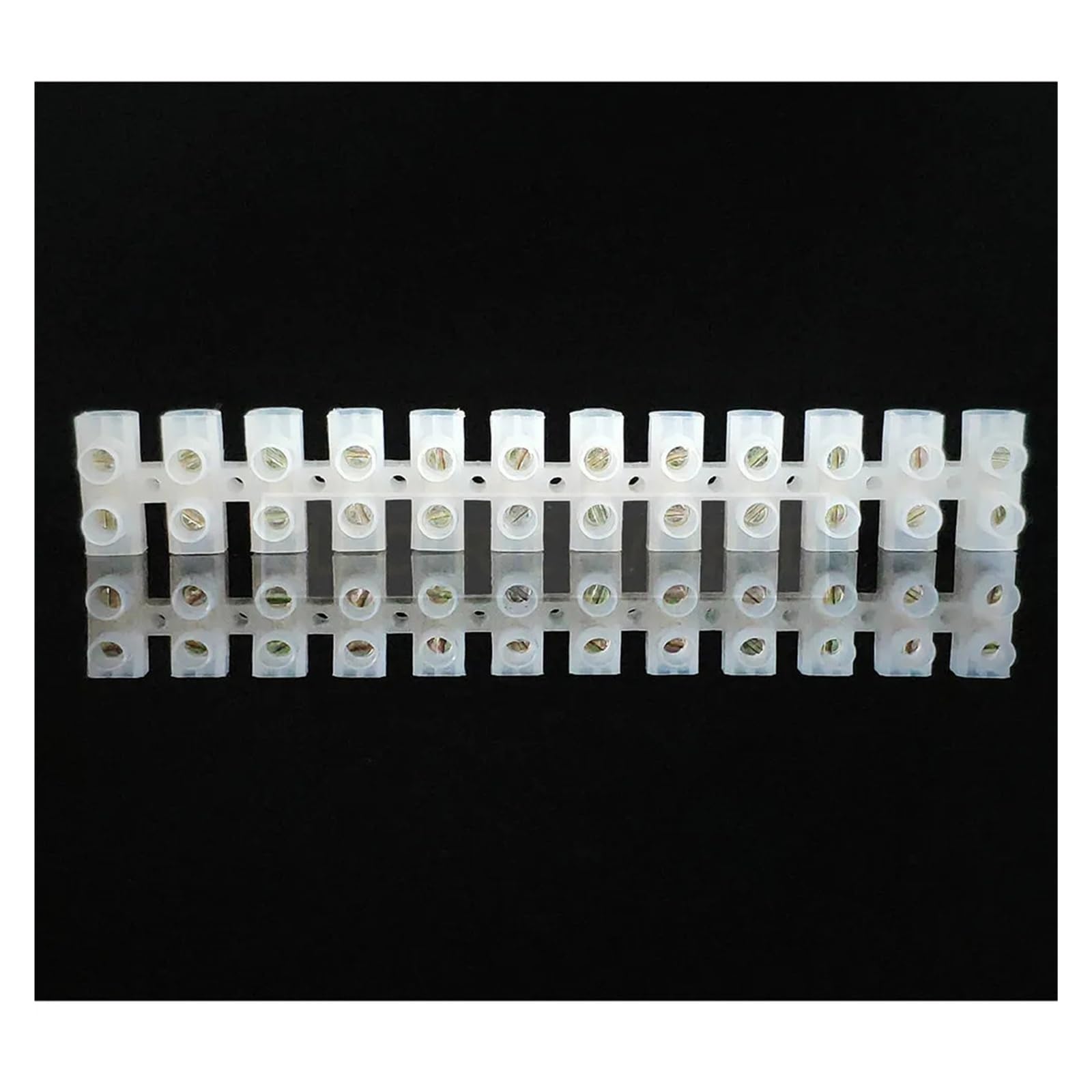 Connecteur de fil bande connecteur électrique, barrière bloc, bornier à vis en plastique(100A,10pcs)