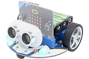 ELECFREAKS microbit Mini Cutebot Kit: STEM Educational Robot Car