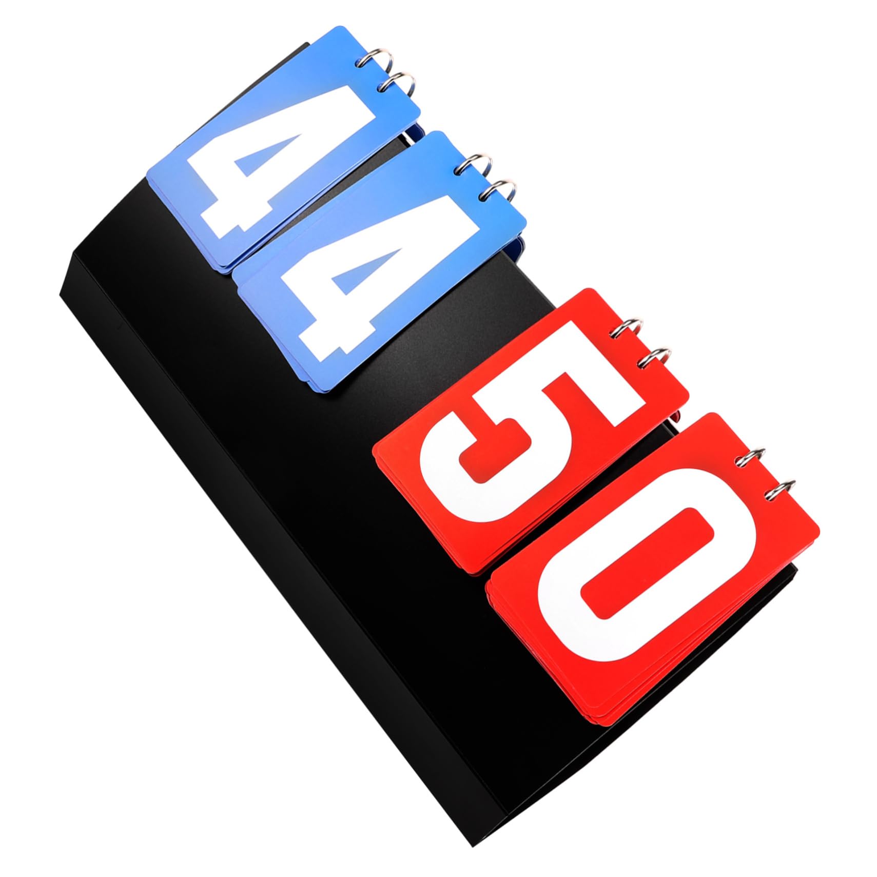 Toddmomy Scoreboard for Basketball Portable Basketball Scoreboard Sports Scorekeeper Wide Numbers PVC Material