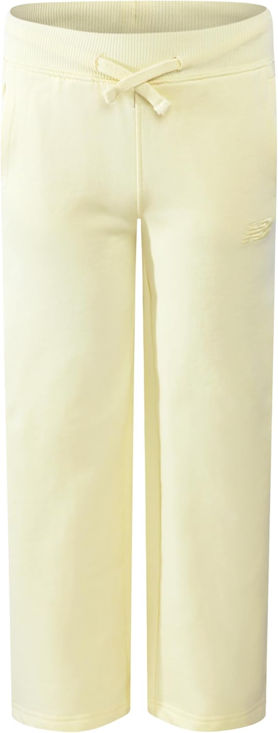 New Balance Girls Sweatpants - Soft Fleece Cargo Wide Leg Sweatpants Cargo Jogger Pants for Girls with Pockets (7-16) - Image 5