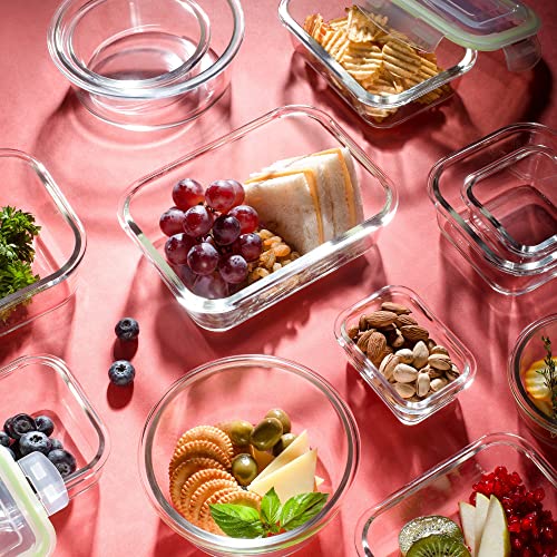 Image of Jaypee Plus Klaro Round 620ML Glass Storange Container Transparent (Pack of 1)