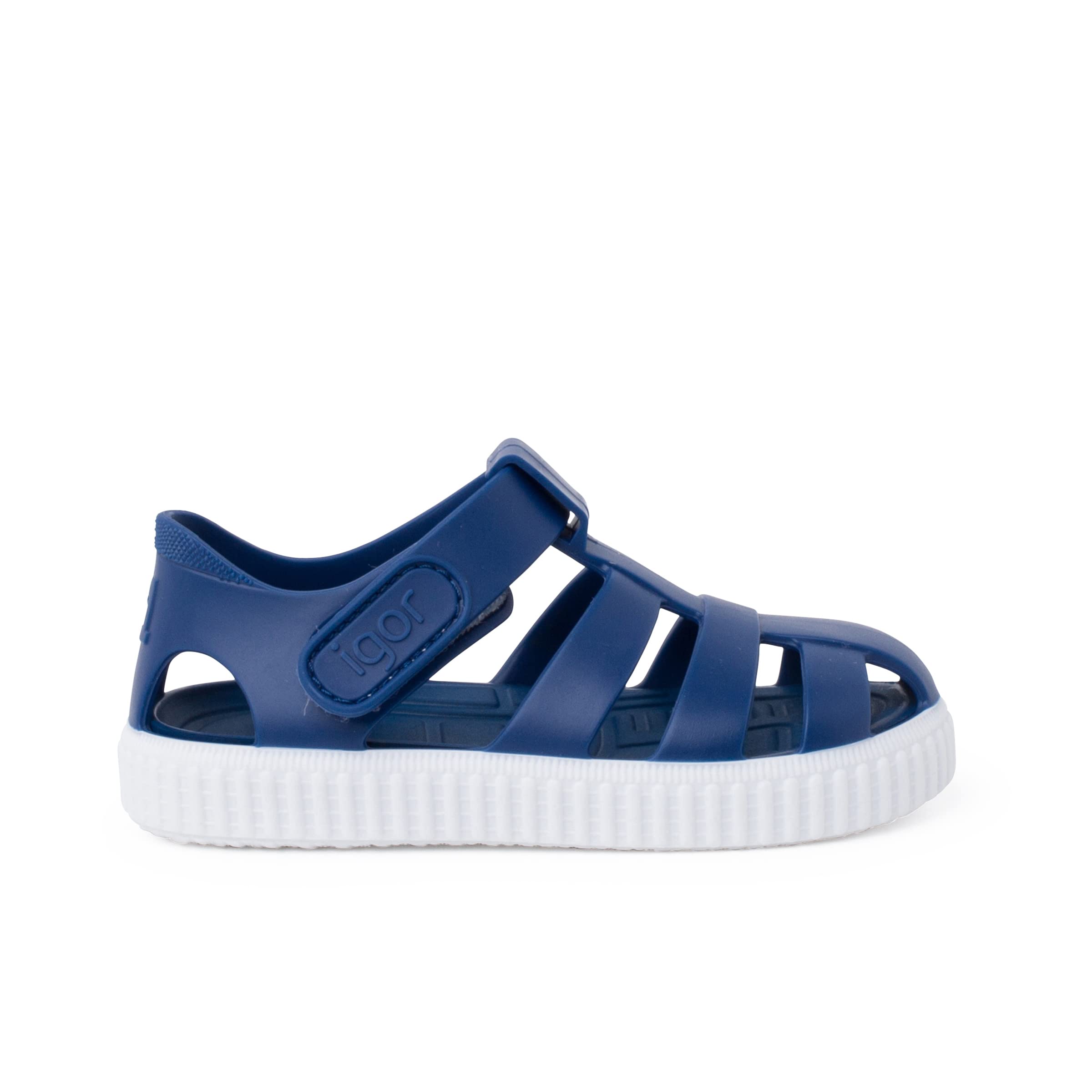 IGOR Cangrejeras Tipo Zapatillas Tira Adherente talla 21 en color Azul Marino